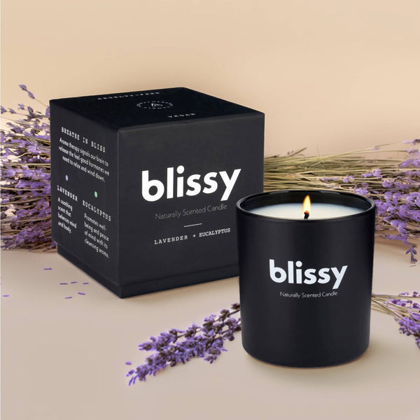 Blissy 100% Vegan Soy Wax Blissy Candle Lifestyle – Mulberry Silk