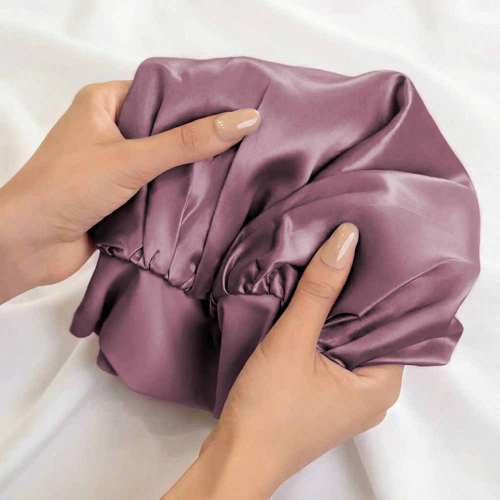 Blissy Bow Bonnet - Plum
