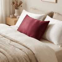 Pillowcase - Burgundy - Queen