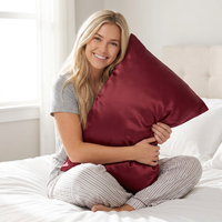 Pillowcase - Burgundy - Standard