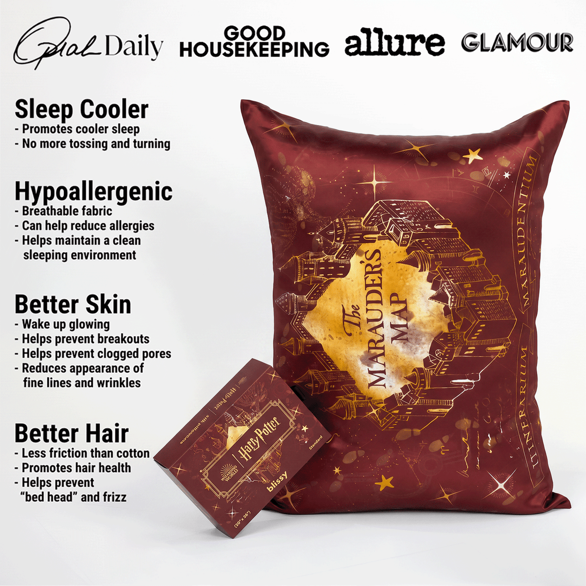 Pillowcase - Harry Potter - Marauder’s Map™ - King