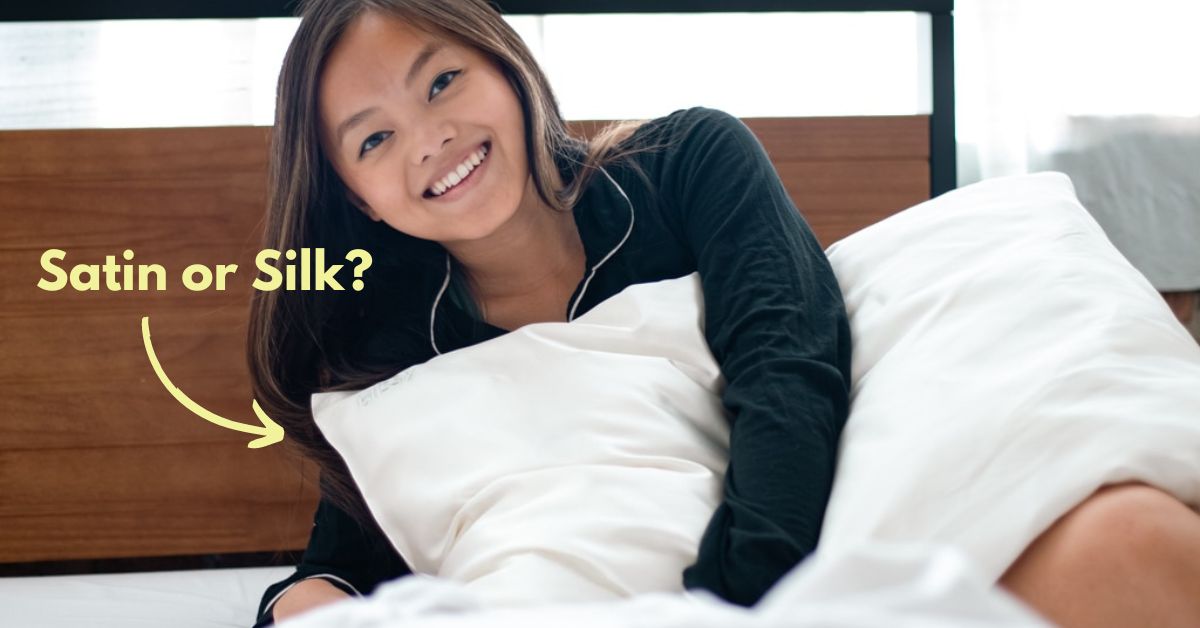 Satin vs Silk Pillowcase Pros & Cons for Skin, Hair, Sleep Blissy Canada