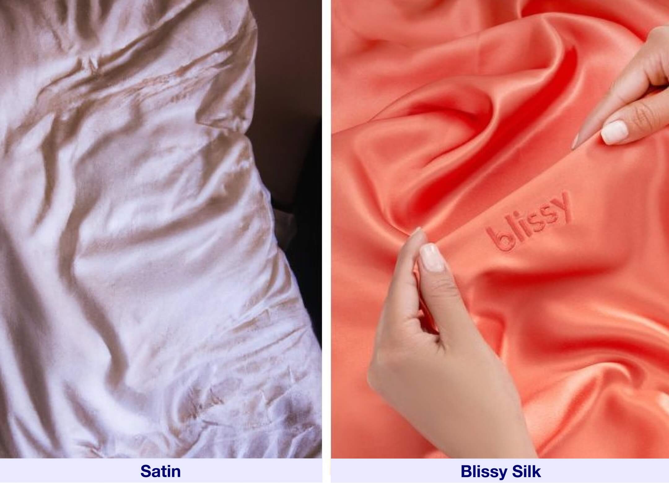 2. Premium Silk Quality Over Cheap Satin Alternatives