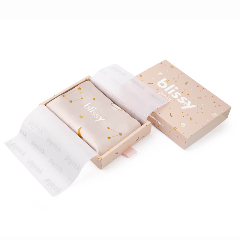 Queen Pink Galaxy Pillowcase – Blissy Premium Silk