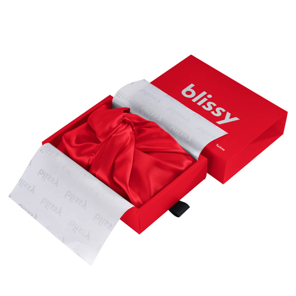 Blissy Red Blissy Bonnet Lifestyle – Mulberry Silk
