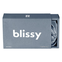 Blissy Bow Bonnet - Ash blue