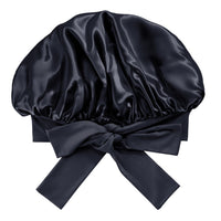 Blissy Bow Bonnet - Black