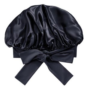 Blissy Bow Bonnet - Black