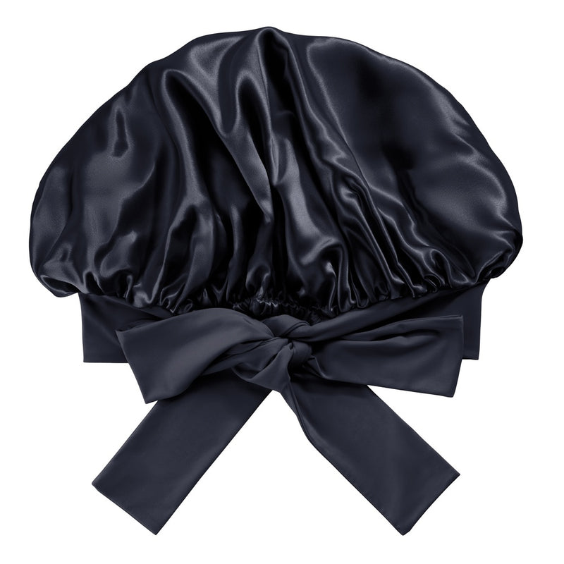 Blissy Bow Bonnet - Black