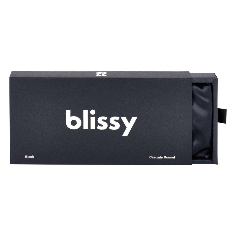 Blissy Cascade Bonnet - Black