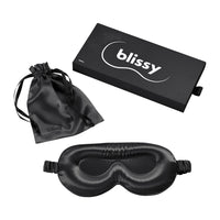Sleep Mask - Black - Profile