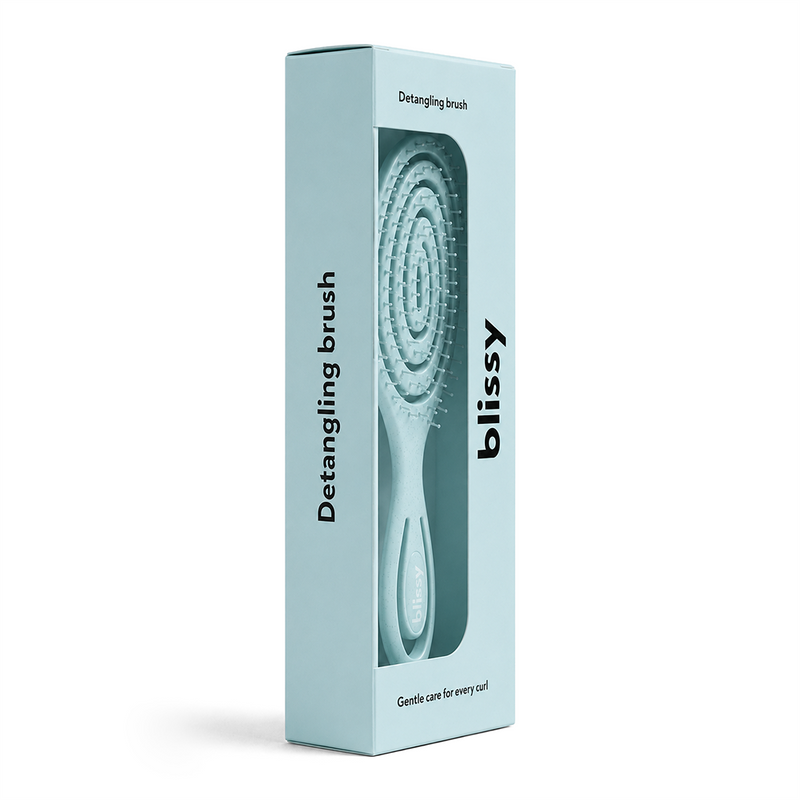 Blissy Detangling Brush - Blue
