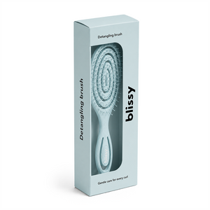 Blissy Detangling Brush - Blue