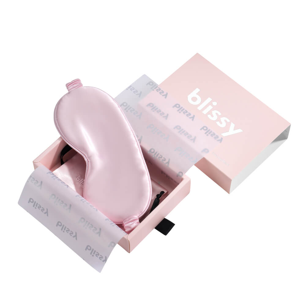 Blush Mulberry Silk Sleep Mask – Blissy