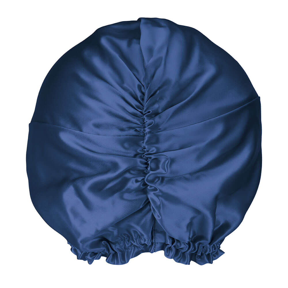 Blissy Mulberry Silk Blissy Bonnet – Blue