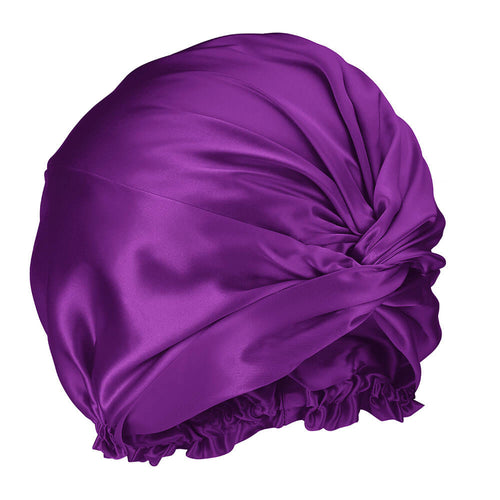Blissy Bonnet - 100% Silk Hair Bonnet, Pure Silk Turban, Hair Wrap