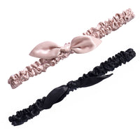 Blissy Bow Headband - Pink, Black