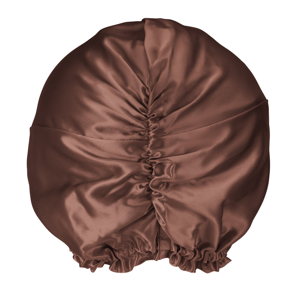 Blissy Chocolate Blissy Bonnet Lifestyle – Mulberry Silk