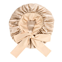 Blissy Bow Bonnet - Champagne