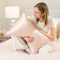 Crescent Pillowcase - Pink - King