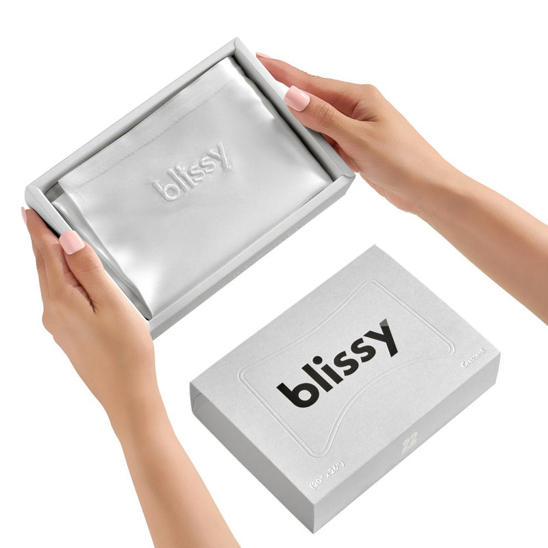 Crescent Pillowcase - Silver - King