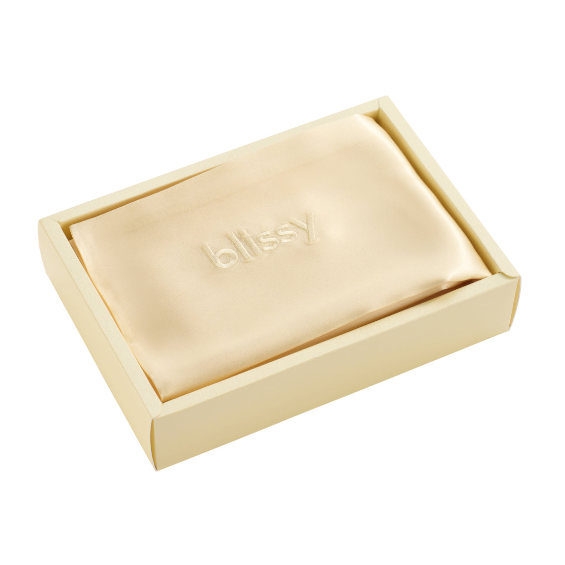 Blissy Pillowcase - Custard - King