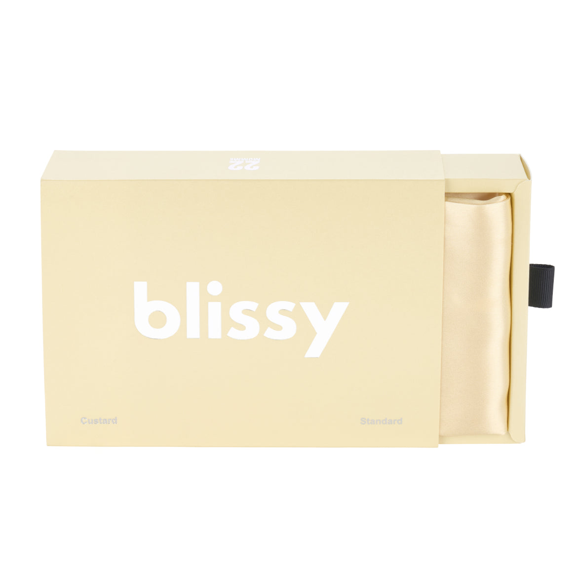 Blissy Pillowcase - Custard - King