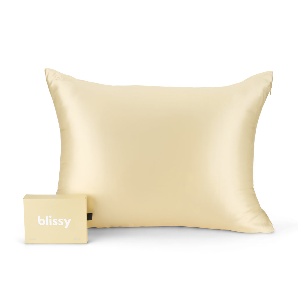 Blissy Pillowcase - Custard - King