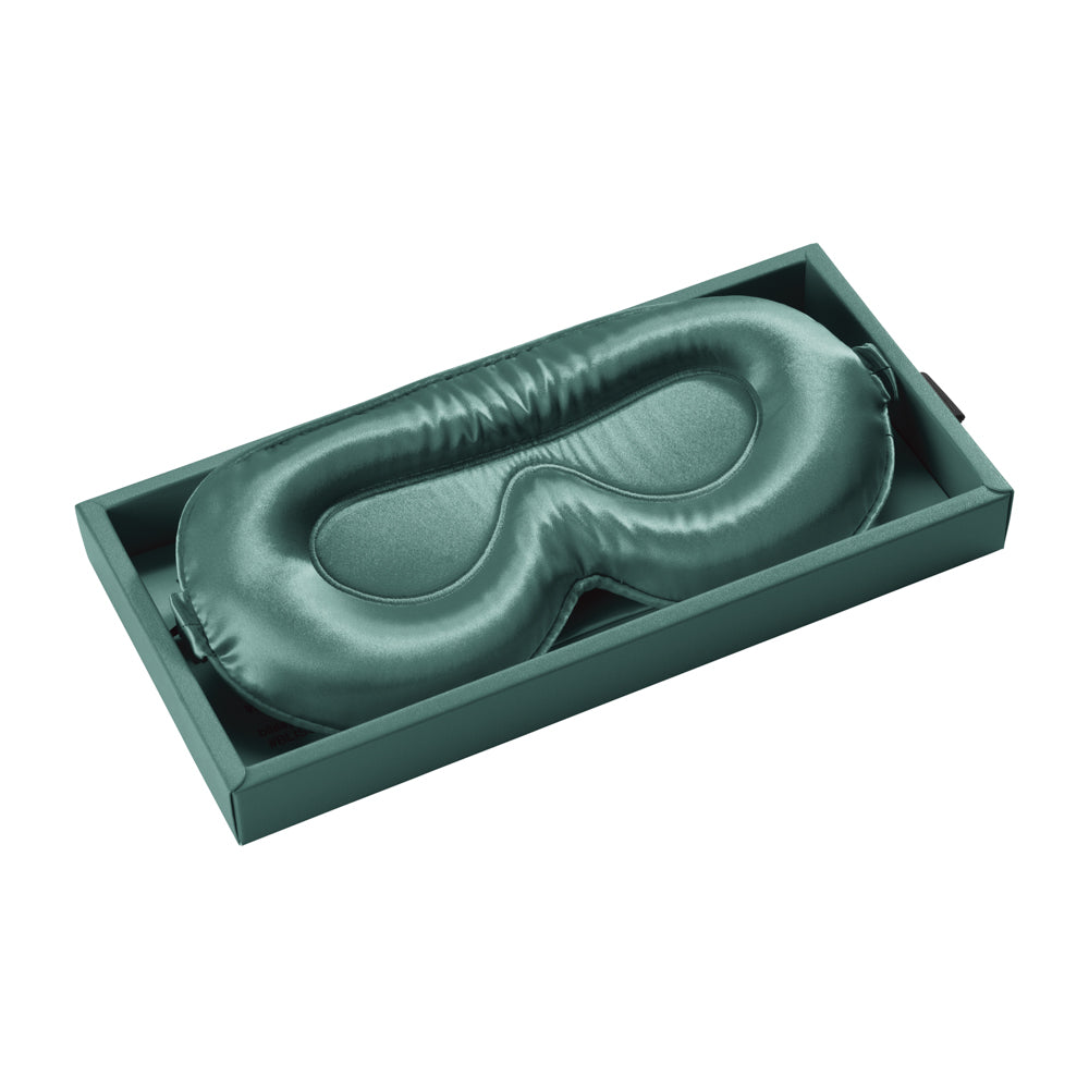 Emerald Mulberry Silk Sleep Mask – Blissy