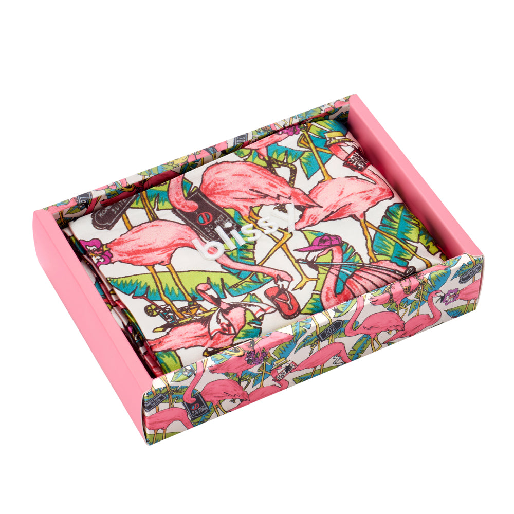 Pillowcase - Nicole Miller - Flamingo - Standard