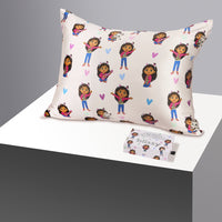 Pillowcase - Gabby's Pastel Hearts - Standard