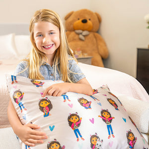 Pillowcase - Gabby's Pastel Hearts - Standard