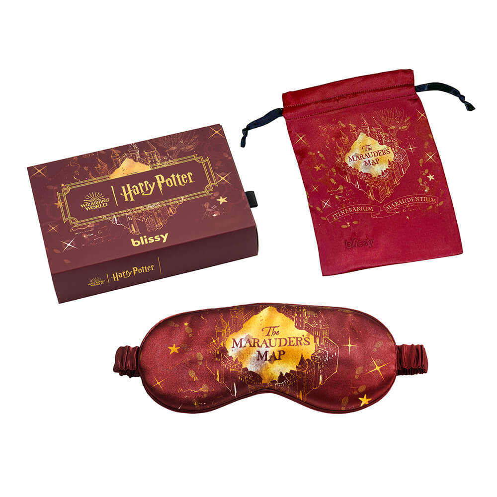 Blissy Harry Potter Sleep Mask – 22 Momme Mulberry Silk, 100% Silk