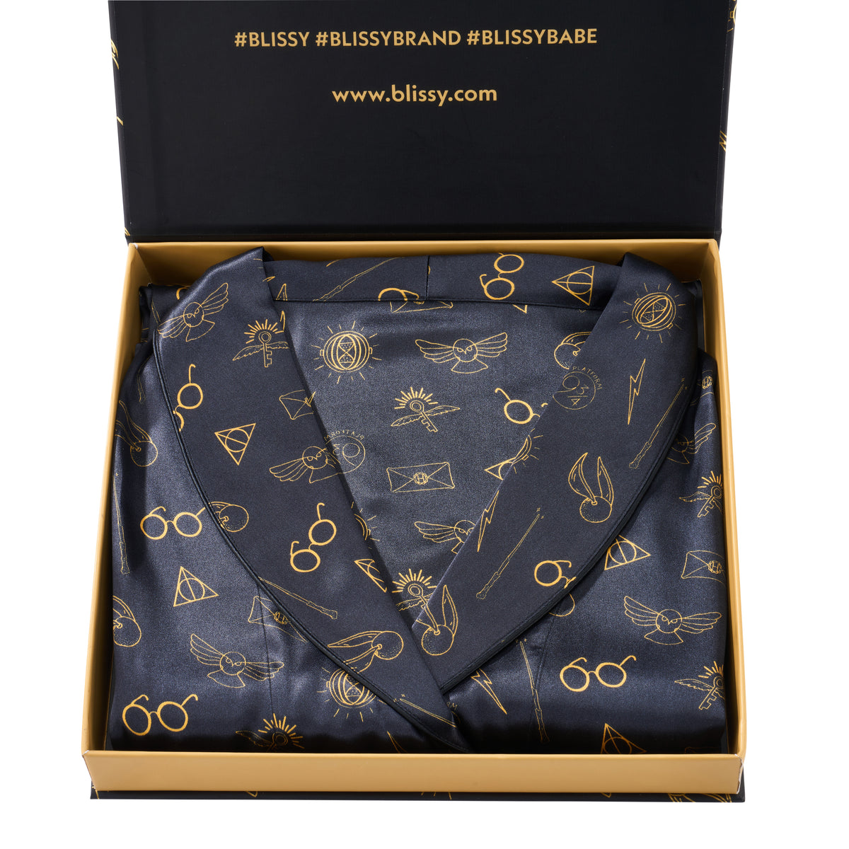 Harry Potter™ Wizarding World Icons Mulberry Silk Classic Robe – Blissy