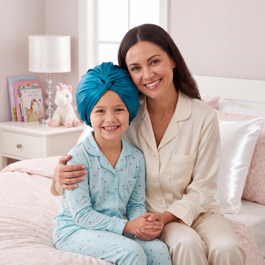 Blissy Junior Bonnet - Aqua