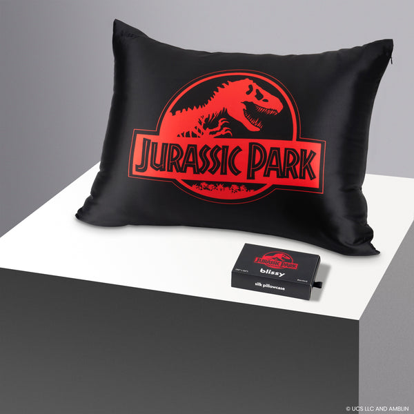 Blissy King Jurassic Park™ Pillowcase – 22 Momme Mulberry Silk, 100% Silk