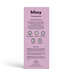 Blissy Detangling Brush - Lavender