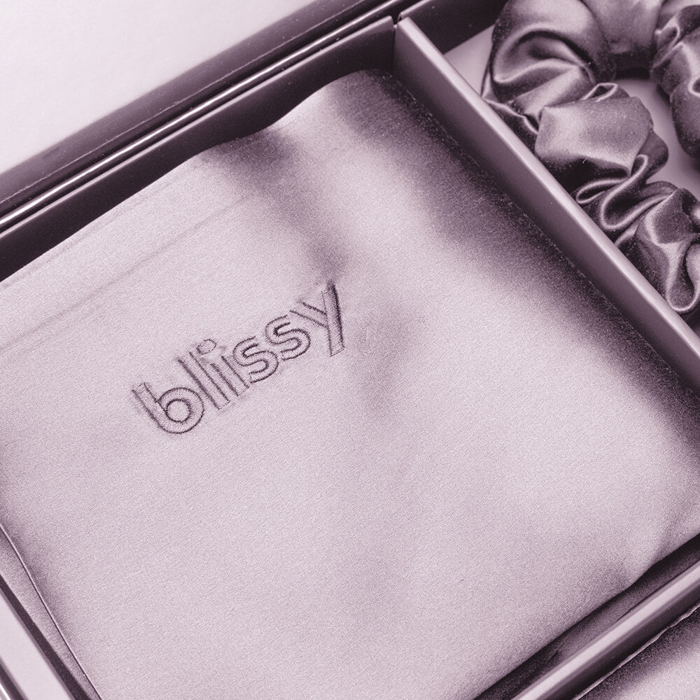 Blissy Mulberry Silk Blissy Dream Set – Lavender King