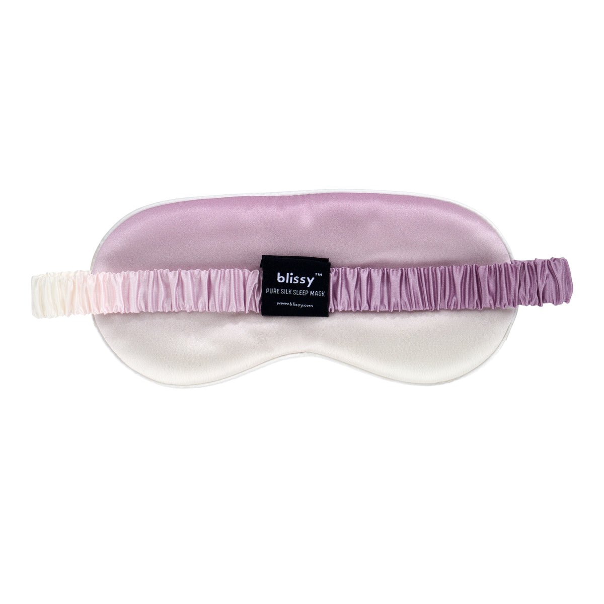 Blissy Lavender Ombre Sleep Mask Lifestyle – Mulberry Silk