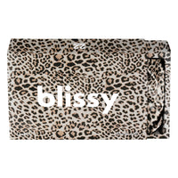 Blissy Leopard Silk Blissy Bow Bonnet Detail –