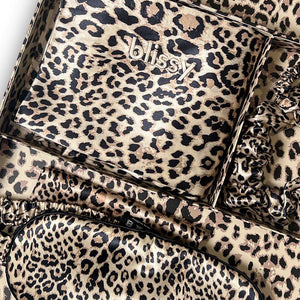Blissy Leopard Dream Set - 100% Mulberry 22-Momme Silk Pillowcase - Queen -  Canada