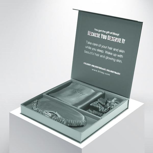 Blissy King Matcha Blissy Dream Set – 22 Momme Mulberry Silk, 100% Silk