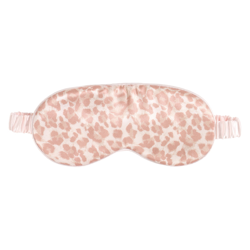 Sleep Mask - Nicole Miller - Mauve Cheetah