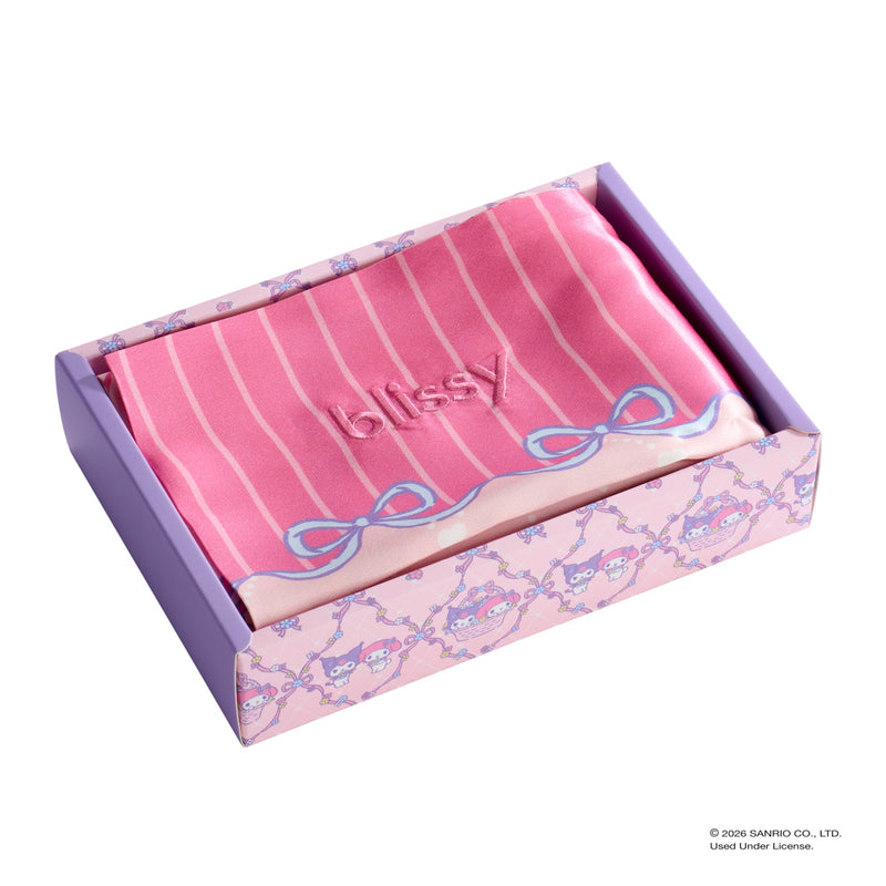 Blissy Pillowcase - Hello Kitty - Melody & Kuromi - Queen