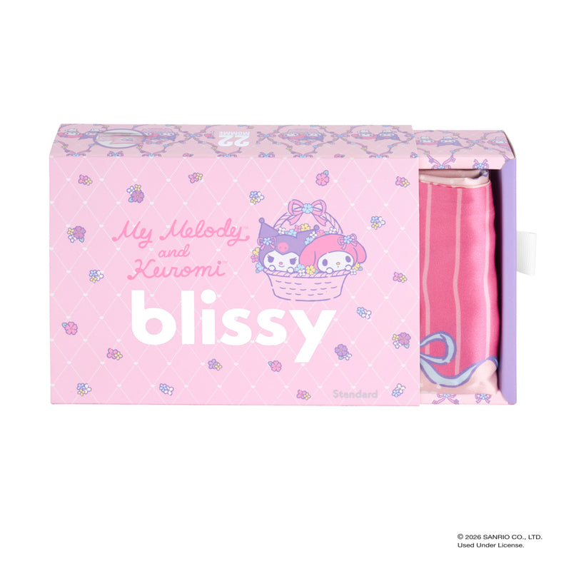 Blissy Pillowcase - Hello Kitty - Melody & Kuromi - Queen