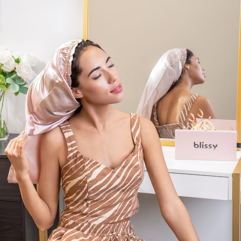 Blissy Cascade Bonnet - Pink