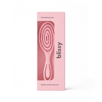 Blissy Detangling Brush - Pink