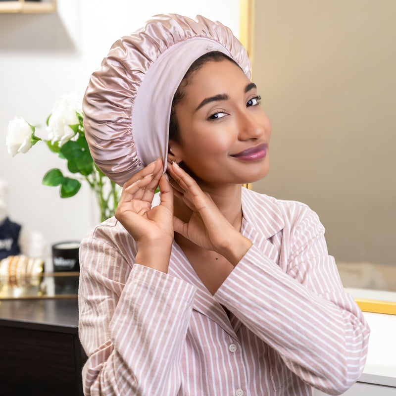 Blissy Halo Bonnet -  Pink