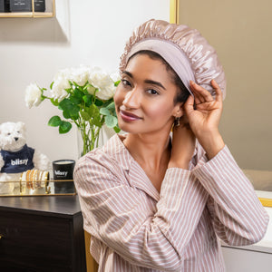 Blissy Halo Bonnet -  Pink