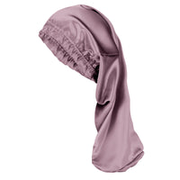 Blissy Plum Blissy Cascade Bonnet – 22 Momme Mulberry Silk, 100% Silk